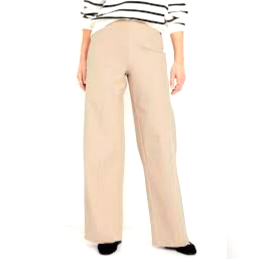 (M) GAP Pin Striped Beige Pants Sz 6